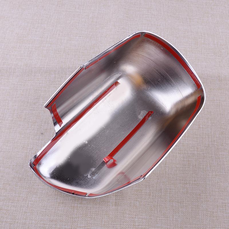 2pcs/Set Silver Side Rearview Mirror Cover Cap Trim Fit for Suzuki Grand Vitara SUV 2006 2007 2008 2009 2010 2011 2012 2013