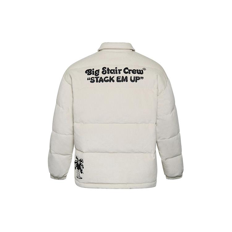 Li Ning Skateboard Down Jacket Winter Men s White AYMR487-2 XL