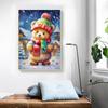Diamond Painting Kit Bear Animal Home Decor Full Square Round Embroidery Mosaic Winter Christmas Handmade Gift