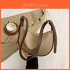 Chic Solid Texture 2023 Retro Color Block Casual Minimalist Soft Pu Crossbody Shoulder Underarm Dumpling Tote Female Bag