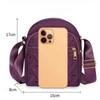 Nuova Borsa Tote Casual con Zip in Tela a Tracolla Borsa Shopping Carina per Signore Donne Borse a Spalla in Velluto a Coste Borse a Mano in Tessuto a Righe