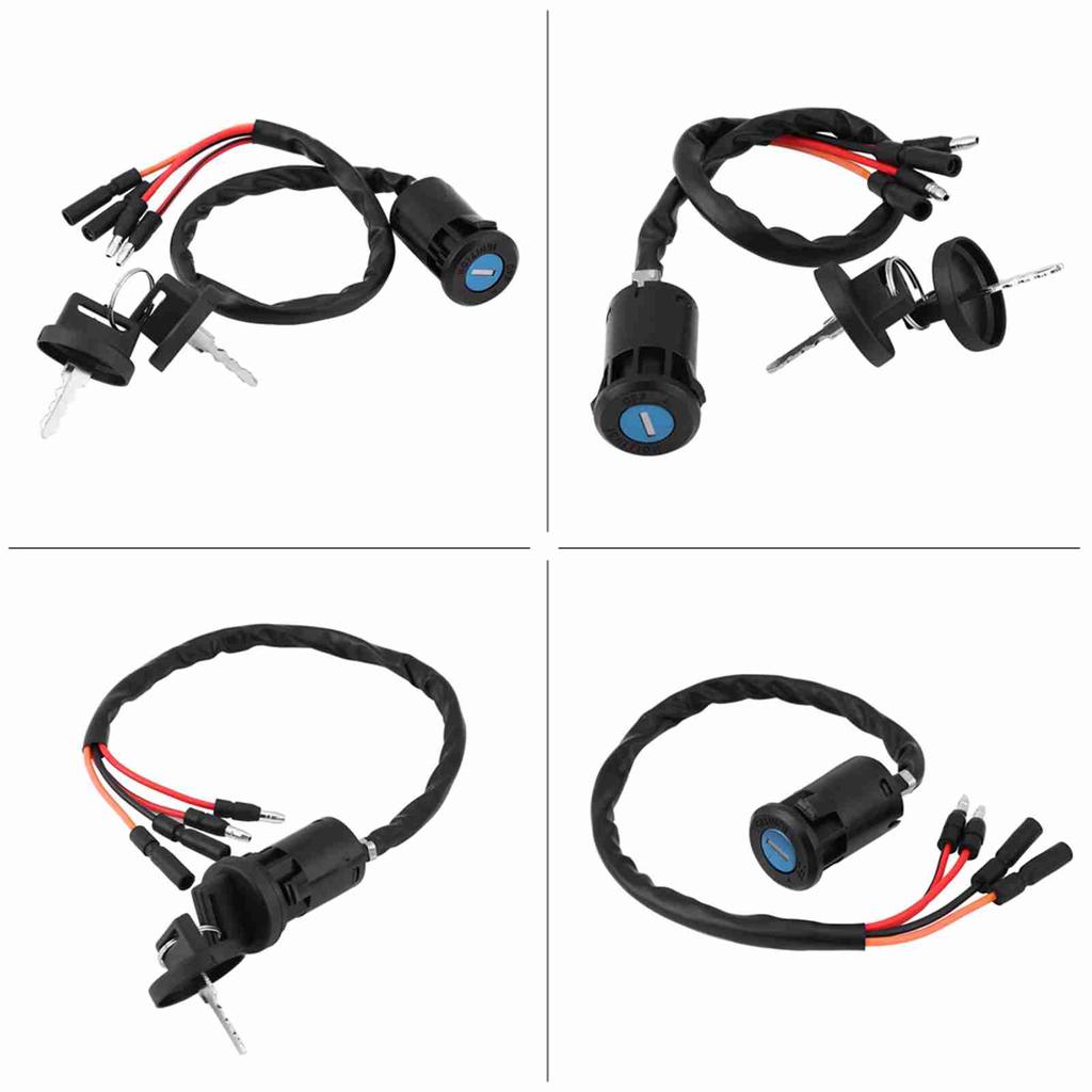Ignition Key Switch Fits For Honda 300 TRX300FW FOURTRAX 1900 2000 ATV