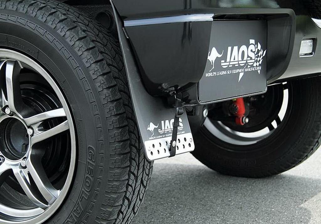 JAOS JAOS Mudguard III Rear Set Black Jimny JB23 Series MUD GUARD3 BLACK REAR JIMNY JB23 B622512R 98+ [Year 98.10-] [Applicable ALL]