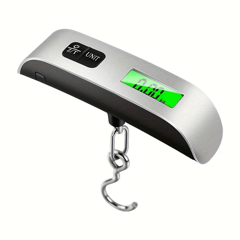 Precision Digital Luggage Scale Compact Portable Travel Scale with Backlit LCD Display Easy-to-Read Weight Auto Zero Tare