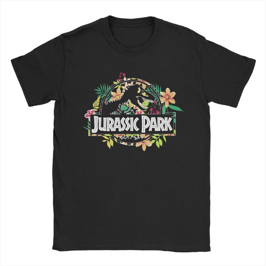 Men T-Shirt Jurassics World Novelty Cotton Tees Short Sleeve  T Shirts Round Neck Clothing Graphic Printed