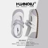 Global flat single shoes women's ZHQ3718 summer new versatile women's shoes ugly cute big head shoes puff Mary Jane shoes