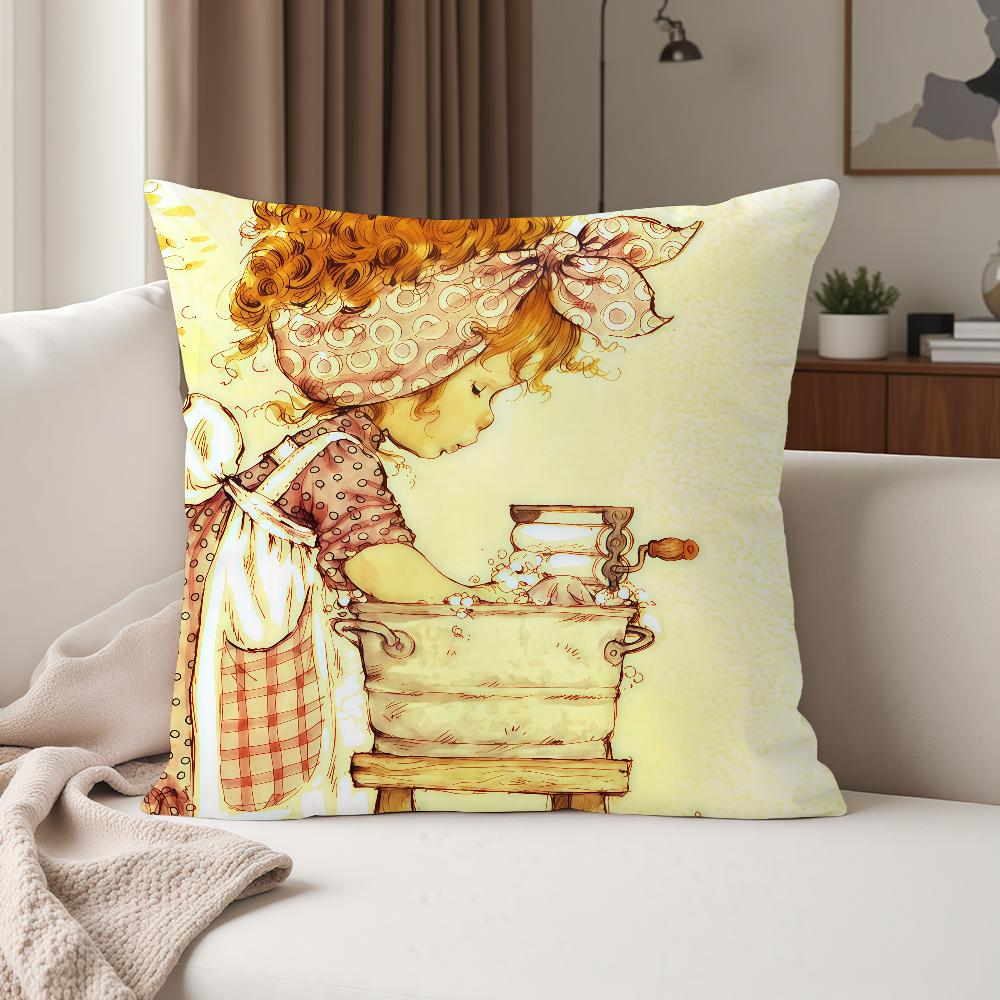 Artist S-Sarah K-Kay Pillow Case Suitable For Bedrooms Living Rooms Cars Home Decoration