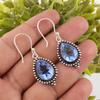 Tanzanite Handmade Gemstone Earrings, 925 Solid Sterling Silver Earrings Bohemian Jewelry, Earrings For Engagement Gift