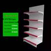 Reinforced Multi-Layer Display Rack for Snacks, Stationery, and Convenience Items - Single/Double-Sided for Supermarkets and Pharmacies