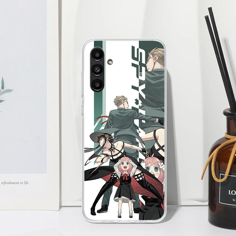 Anime Spy Family Anya Phone Case For Samsung Galaxy A17 A37 A57 A16 A26 A36 A56 A15 A25 A35 A55 A14 A24 A34 A54 A13 A23 A33 A53