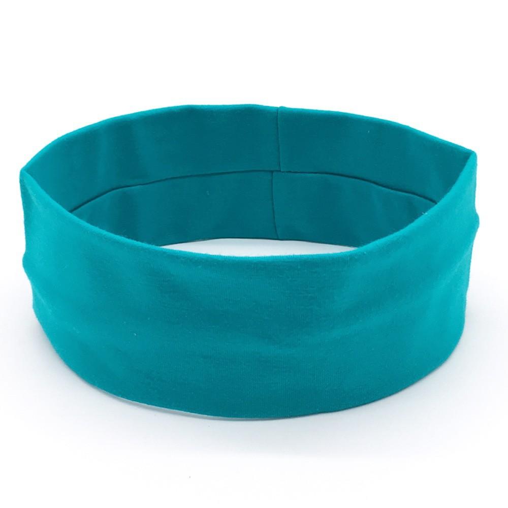 

Fashion Solid Color Yoga Elastic Headband Sports Yoga Fitness Milk Silk Sweatband Absorption Sweatband for Effective Working-out Accessories
