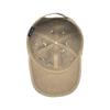 Washed Embroidery Puppy Cap Soft Duckbill Cap Versatile Distressed Baseball Cap  Women