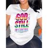 Women's Casual T-Shirt Comfort Round Neck Soft Breathable Street Style Top