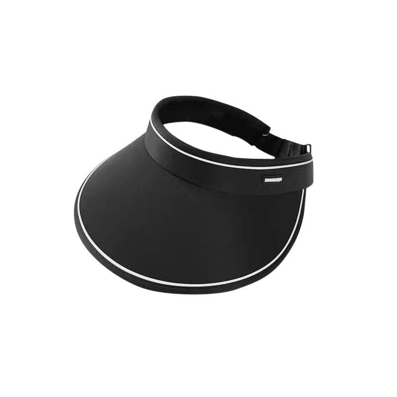 Ny solskjermhatt for kvinner Justerbar utendørs sammenleggbar sommersolhatt med stor rand