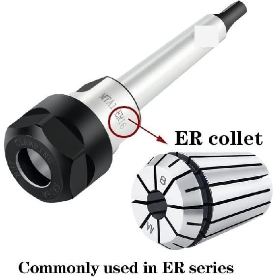 

ER11 High Precision Collet Chuck Set, 1-8mm, AA 0.008mm, ER11-7.5mm, 1pc ER11-4mm