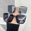 Fashion Square Sunglasses Women Men Designer Casual Sun Glasses UV Protection Outdoor Mirror Lens Elegant Shades