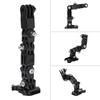 Helmet Mount Arm for GoPro Xiaoyi Adjustable Bracket Sports Camera Housing Adapter