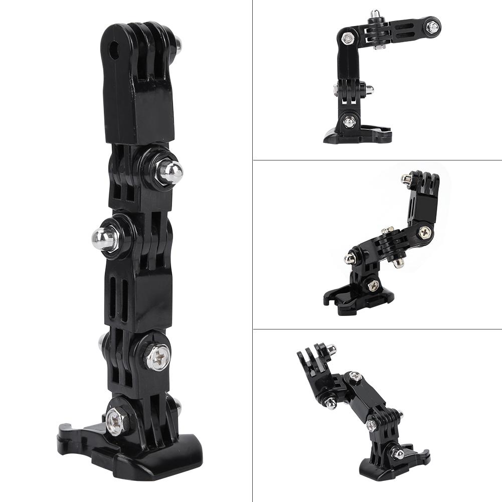Helmet Mount Arm for GoPro Xiaoyi Adjustable Bracket Sports Camera Housing Adapter