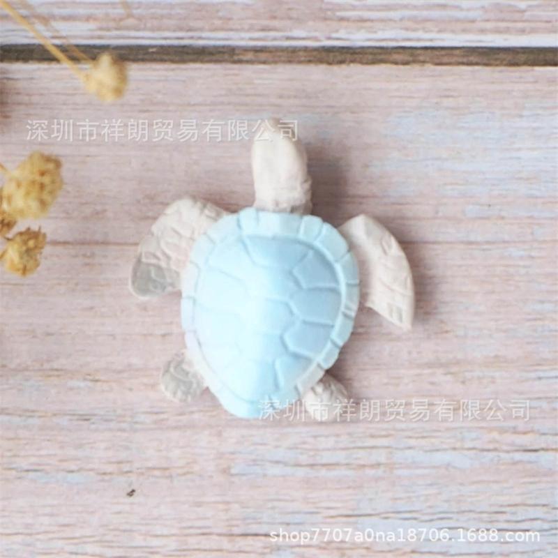 Silicone Crafts Mold 3D Turtle Making Geometric Mold Silicone DIY 3D Handicrafts Resin Molds Reusable Casting Epoxy Mold