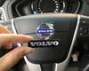 Car front grille logo/blue and black letter badge/steering wheel sticker for Volvo V50 S60L XC60 S40 XC90 V60 S80 V90 V70 V6 T6