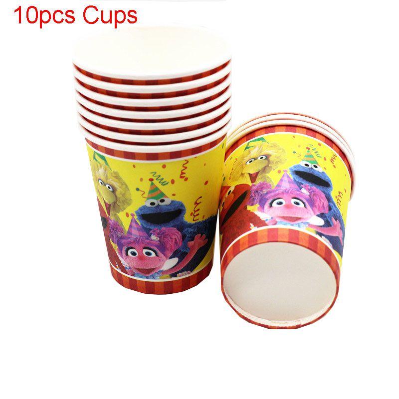 Sesamstraße Thema Alles Gute zum Geburtstag Partyzubehör für Kinder