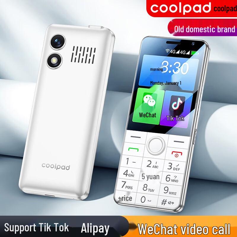 Coolpad K1S Smart Feature Phone for Seniors (CN Version)