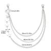 Female Pants Chain Star Pendant Waist Chain Party Waist Chain Lady Waist Jewelry
