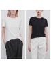 The Row 25 New Season Basic Short-Sleeve Crew Neck Pima Cotton T-Shirt