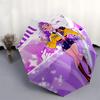 Rumi, K-POP Anime Girls Group Themed Automatic Opening and Closing Umbrella - 8 Ribs, Suitable for Leisure and Going Out, Outdoor Accessory,