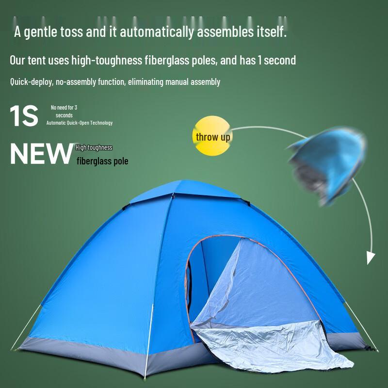 ZISIZ Automatic Pop-Up Camping Tent