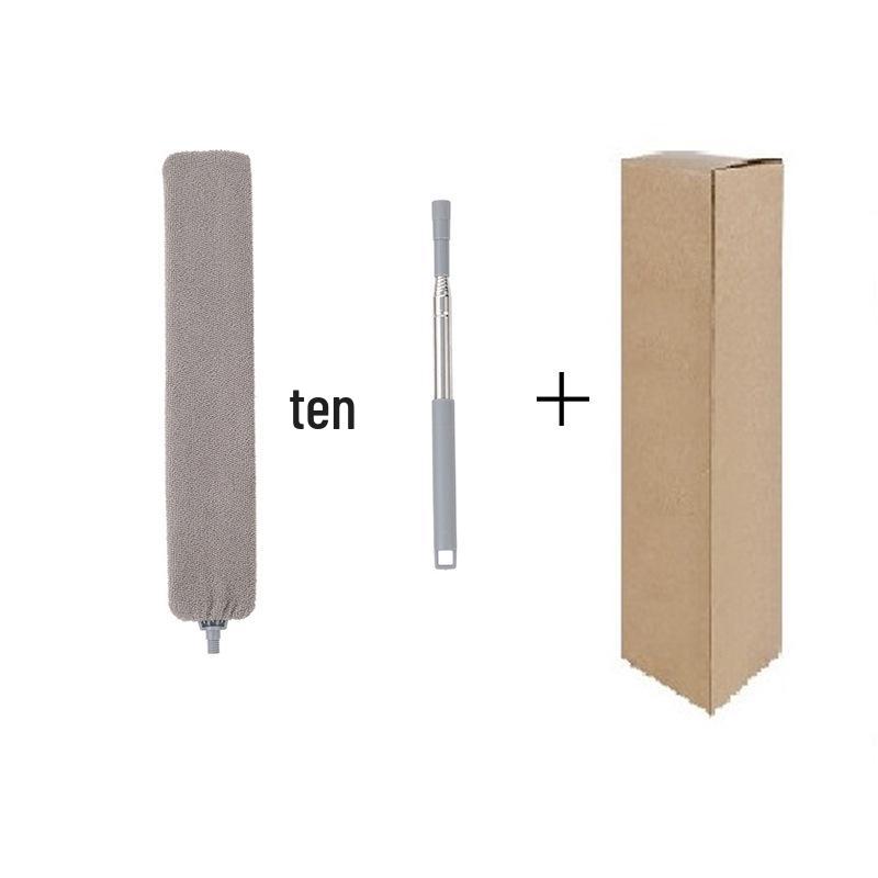 Retractable Extendable Gap Brush & Roof Duster - Household Cleaning Tool for Dusting Under Beds and More
