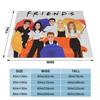 Picnic Friends TV Show Series Blankets Soft Warm Flannel Throw Blanket Cover for Bed Living room Picnic Travel Home Sofa