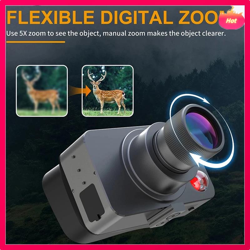 Outdoor-Teleskop IR850 Nachtsicht-Monokular Jagd 4K-Videoaufnahme und Fotoaufnahme