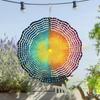 10 Inch Hanging Wind Chime for Outdoor Decor Rotating Design with 360 Hook Perfect for Patio Balcony Garden Spring Summer Art Gift