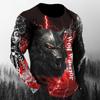 Animal T-Shirts For Mens 3D Wolf Printing Short Sleeve Tops Fashion Personality T Shirt Loose Oversized Tees Shirt Men Clothing