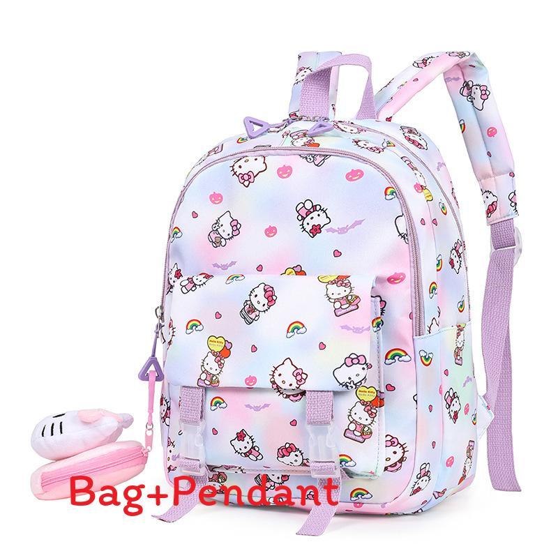 My Melody Cartoon Kids Backpack With Breathable Canvas For Kindergarten Daily Use