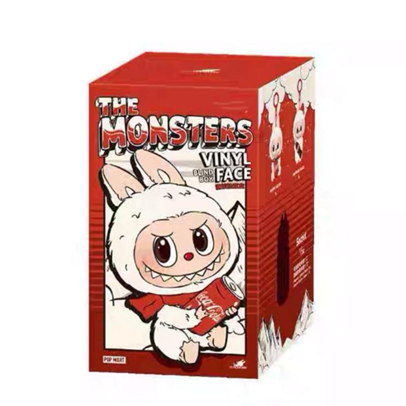 THE MONSTERS Coca-Cola Series Plush Toy [1 Piece] Pop Mart Gachapon Blind Box Figure Plastic Model Premium Toy PVC Soft Vinyl Original