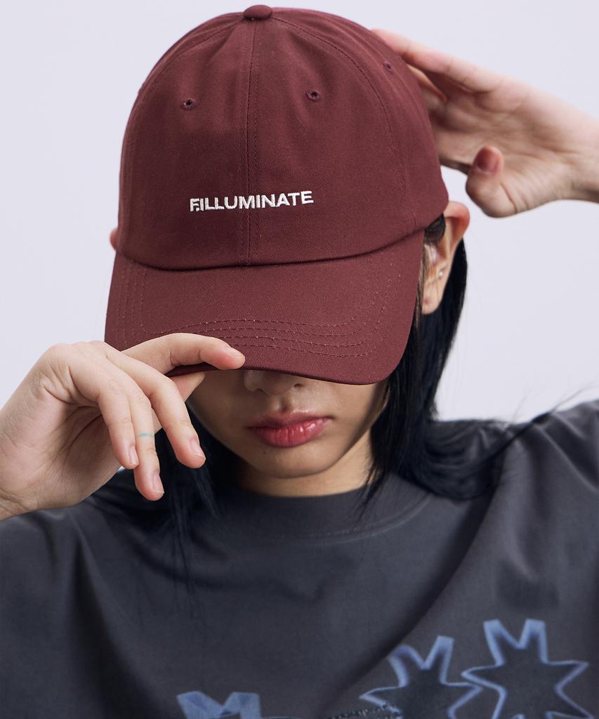 FILLUMINATE Authentic Logo Ball Cap-Wine