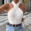 Spicy Girl Fashion Scarf Bandeau Vest Top - Women's Spring/Summer 2026 Collection
