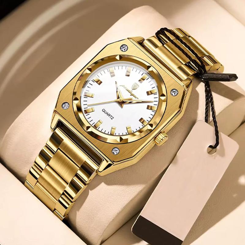 Luxury Casual Ladies Wristwatch Waterproof Stainless Steel Luminous Woman Watch Elegant Fashion Quartz Women's Watches