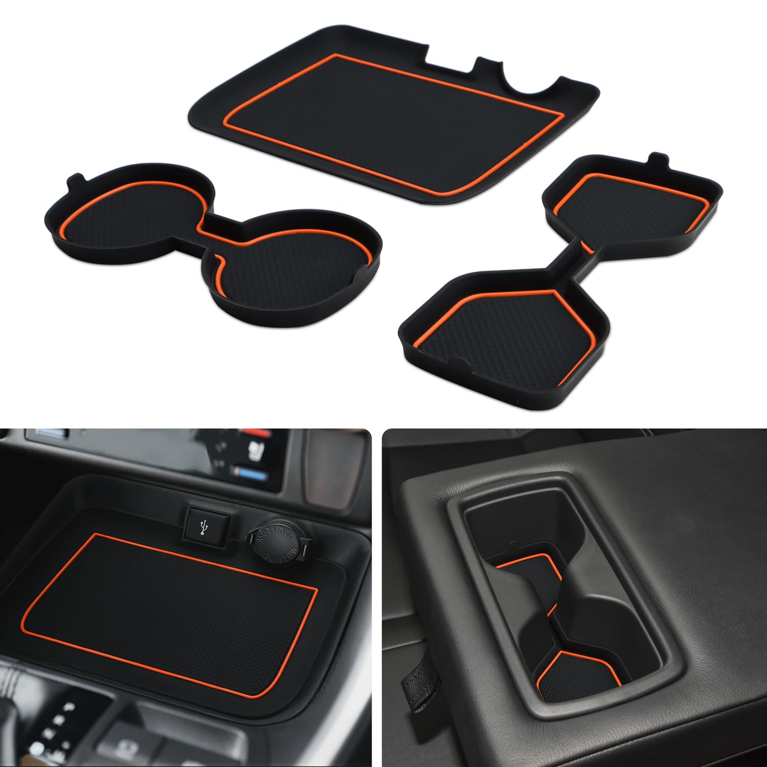 

Auovo Toyota RAV4 (пятые) RAV4 PHV Поддон Внутренний Резиновый Коврик Противоскользящий Коврик Силиконовый 3D Аксессуар Отделка Салона Индивидуальный Оранжевый оранжевый