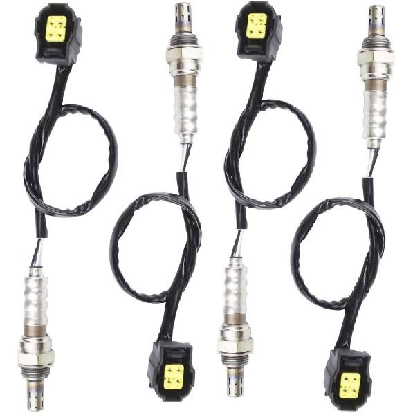 4x Датчик кислорода O2 1 и 2 для 2007 2008 2009 2010 Jeep Grand Cherokee Commander 3.7L 5.7L 6.1L Верхний + Нижний Верхний Нижний