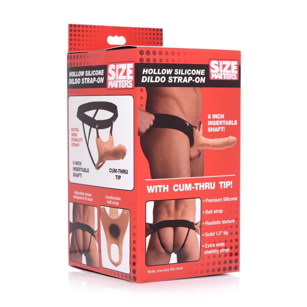 Xr Brands - Silicone Strap-On Dildo