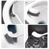 2-Pack Thickened Long Handle Toilet Brush with Soft Bristles for Bathroom Cleaning