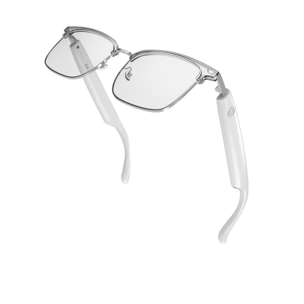 Ai Intelligent Translation Bluetooth-Brille Blaulicht-Farbwechsel Musik hören Anrufe Multifunktionsplatte Wechselglas-Sonnenbrille