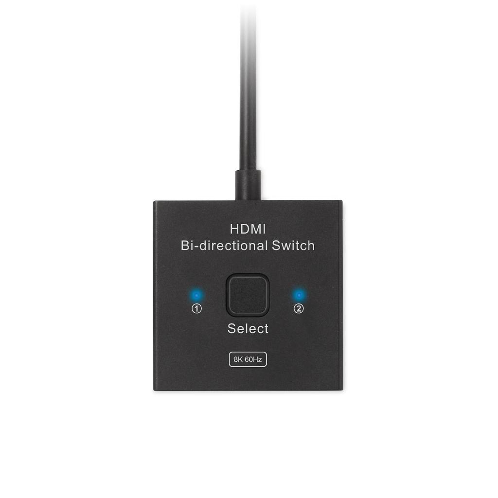 Club3D HDMI Bidirectional Switch 8K60Hz 4K120Hz 2 Input 1 Output / 2-in-1 Selector/Splitter (CSV-1384)