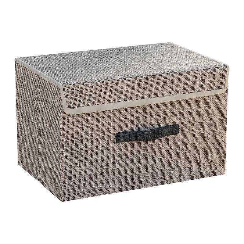 Dustproof Foldable Storage Box for Clothes, Toys, and Underwear - Large Bin for Bedroom Organization