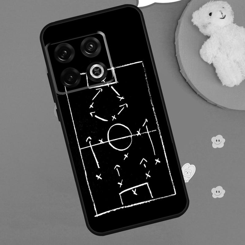 Football Soccer Tactics Time Case For OnePlus Nord CE 5 2 3 4 Lite N20 N30 OnePlus 15 13 12 11 10R 13R 12R 10T 13T Funda