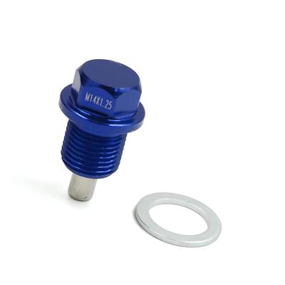 ACROPIX M14 X 1.25 Universal Automotive Magnetic Fan Drain Bolt Blue