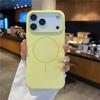 Soft Liquid Silicone Phone Case for Magsafe Mag Safe iPhone 17 Air 16 15 Plus 14 13 Pro Max Magnetic Shockproof Protective Phone Cover Accessories
